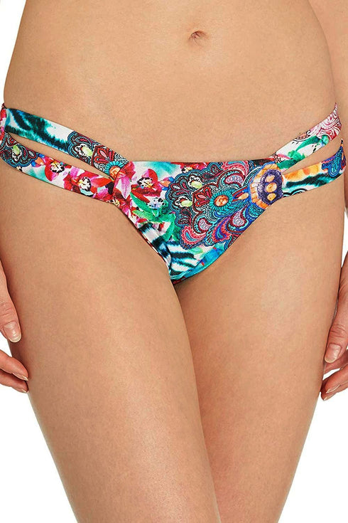Luli Fama Like A Flame Strapped Front Low Rise Bottom